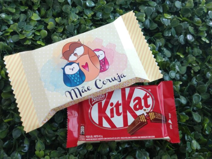 Embalagem para Chocolate Dia das Mães