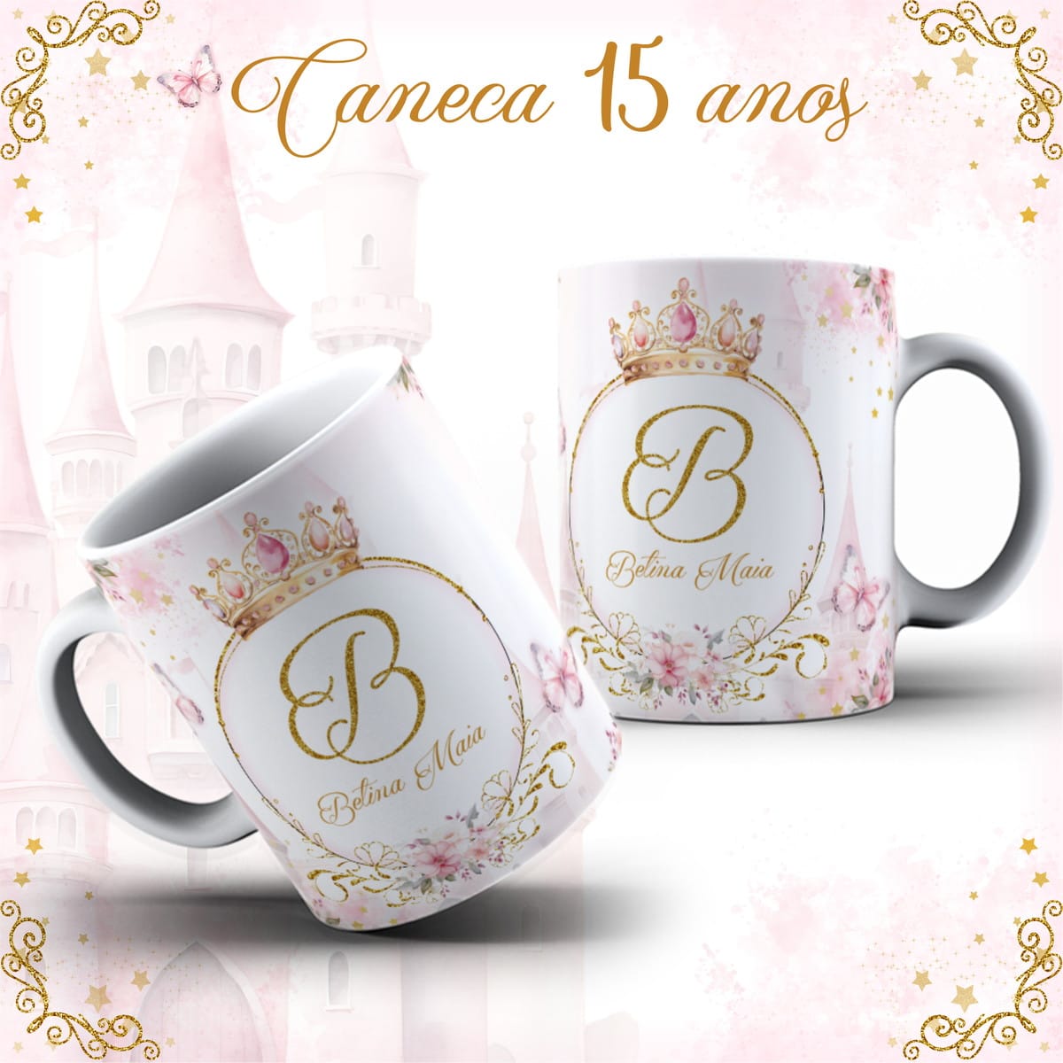 Encadernação 15 Anos Debutante Conto de Fadas 5 Encadernação 15 Anos Debutante Conto de Fadas - Imagem 5