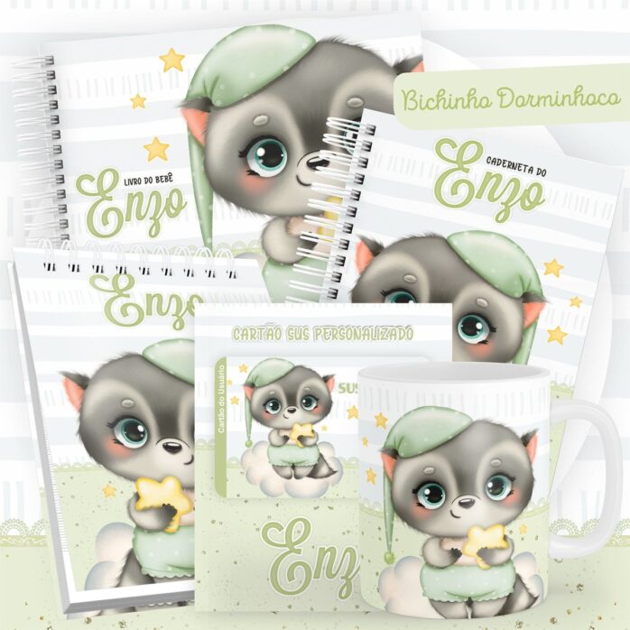 Encadernação Baby Bichinho Dorminhoco