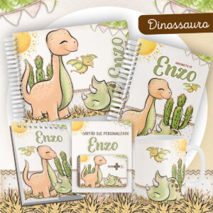 encadernacao bebe dino menino arquivo digital 4