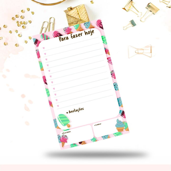 Encadernação Digital Desk Planner 2