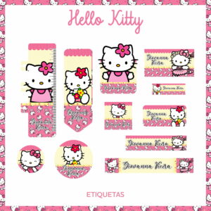 encadernacao escolar hello kitty arquivo digital