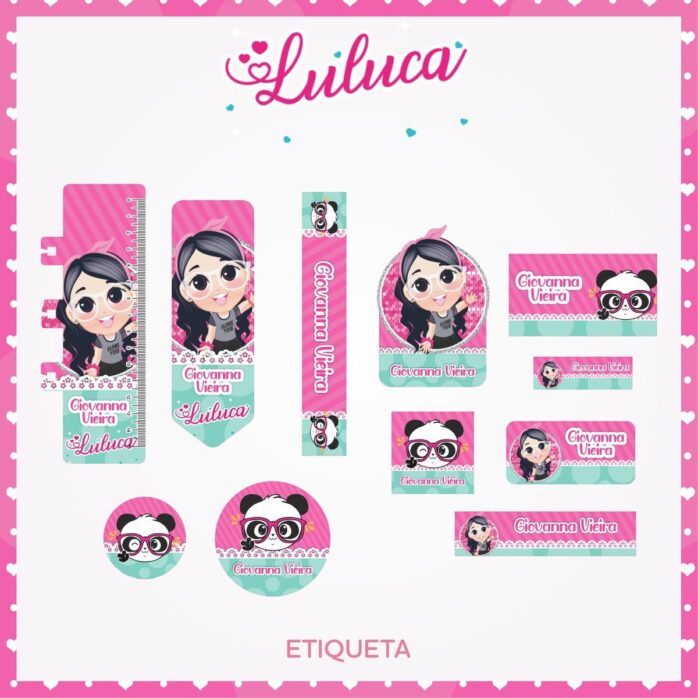 Encadernação Escolar Luluca Games