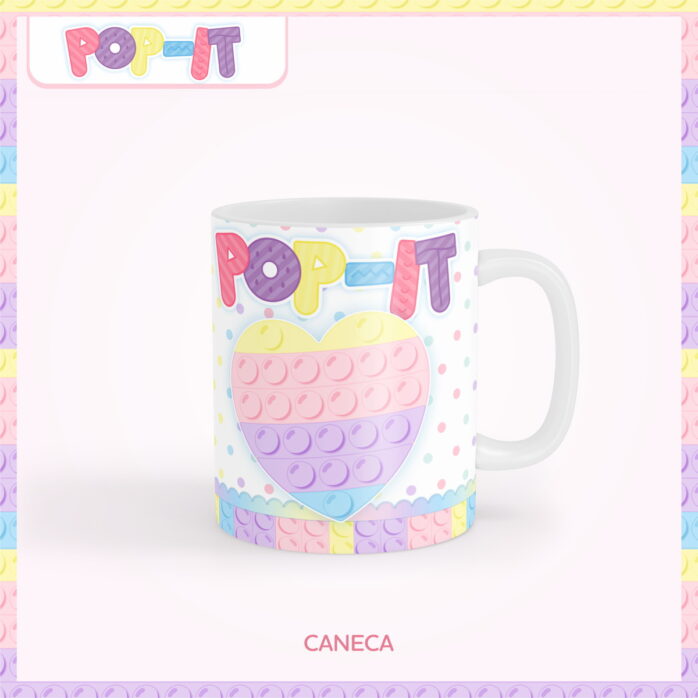 Encadernação Escolar Pop It Candy
