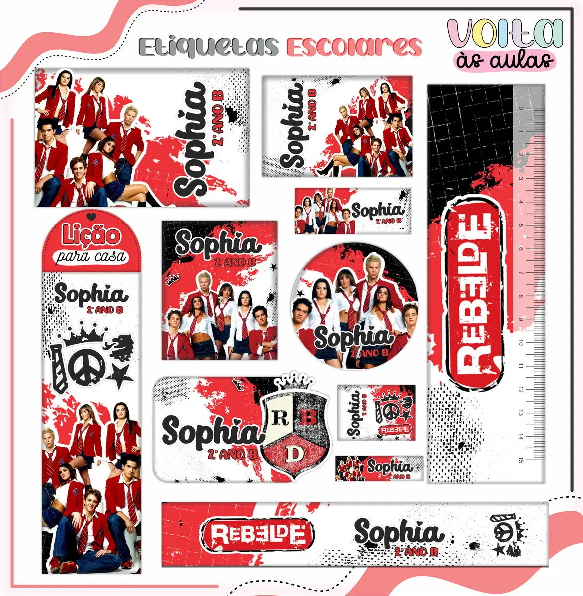 Encadernação Escolar Rebelde - Arquivo Digital