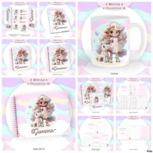 (encadernação Escolar + Saúde) a Menina e o Unicórnio Ia 14 (encadernação Escolar + Saúde) a Menina e o Unicórnio Ia