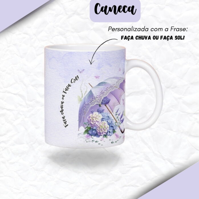 Encadernação Floral Lilás
