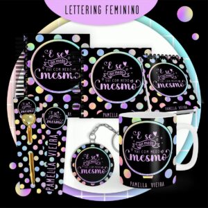 Encadernação Lettering Feminina