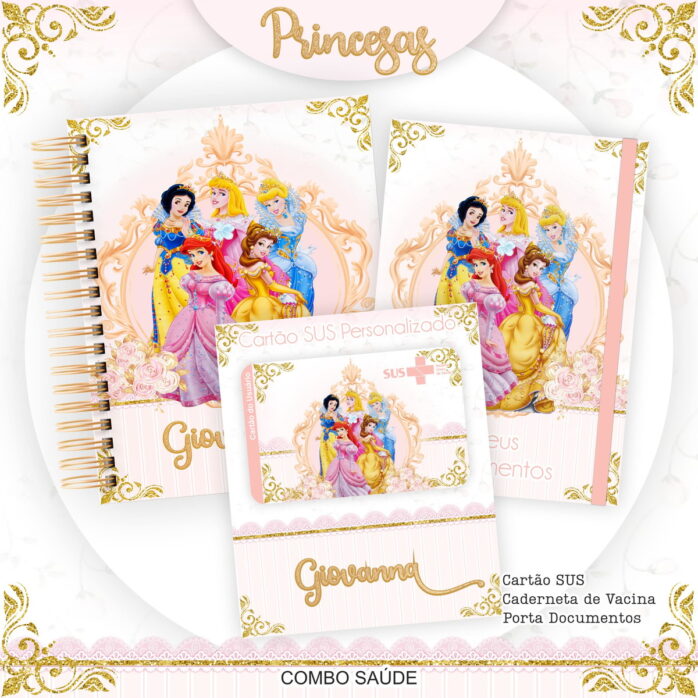 Encadernação Princesas