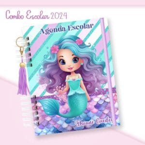 Escolar Menina Sereia