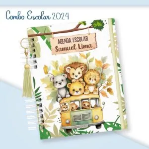 Escolar Menino Safari