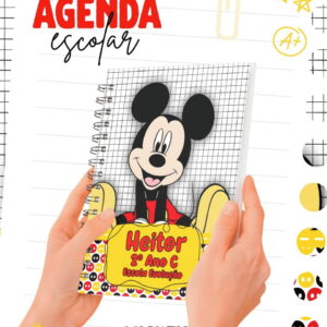 Kit Escolar Mickey Digital para Imprimir 22 escolar mickey arquivo digital