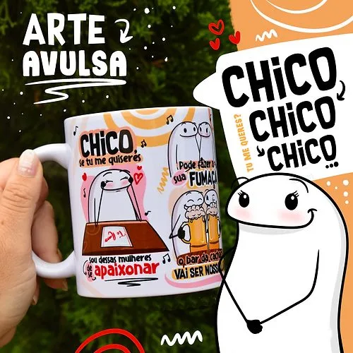 Estampa Caneca Chico Se Tu Me Quiseres Luiza Sonza Sublimar 5 Estampa Caneca Chico Se Tu Me Quiseres Luiza Sonza Sublimar