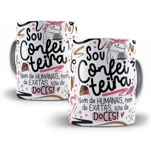 Estampa Caneca Confeireiro(a) Flork Profissões Sublimação