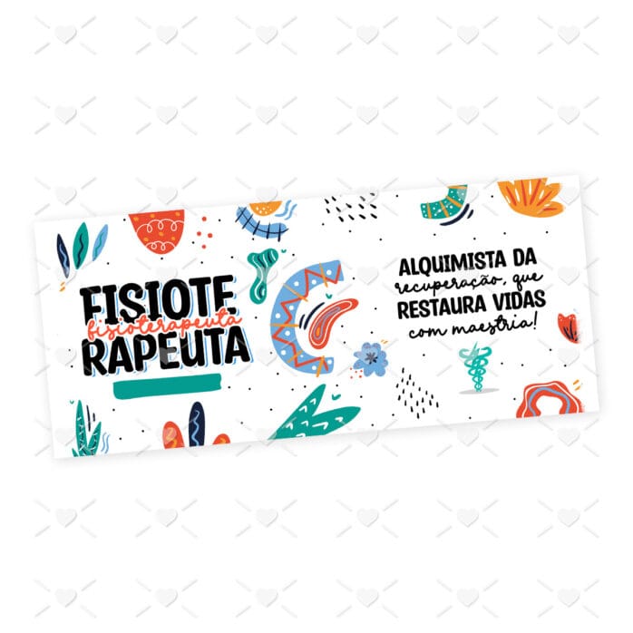 Estampa Caneca Fisioterapeuta Fisioterapia Profissões Png