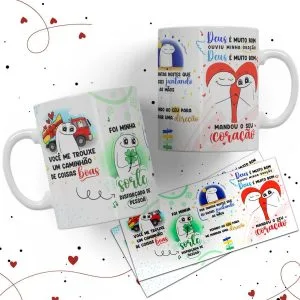 Estampa Caneca Flork Você Me Trouxe Um Caminhão De Coisas