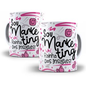 Estampa Caneca Marketing Flork Profissões Sublimação
