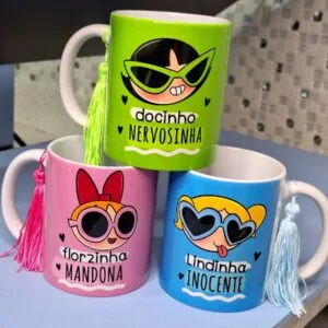Estampa Caneca Meninas Super Poderosas