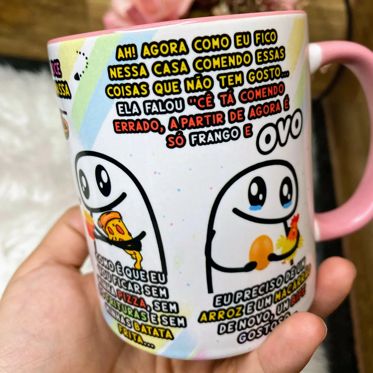 Estampa Caneca Nutricionista Dieta É coisa de Louco Flork 5 Estampa Caneca Nutricionista Dieta É coisa de Louco Flork