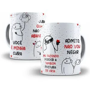 Estampa Caneca Você é Minha Cura MC Cabelinho Flork Música