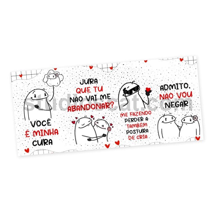 Estampa Caneca Você é Minha Cura MC Cabelinho Flork Música