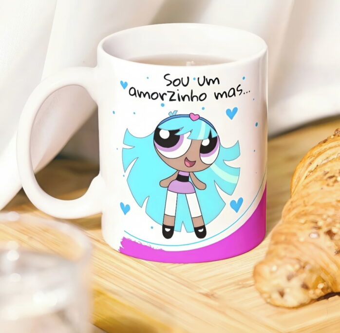 Estampa para Caneca Meninas Super Poderosas