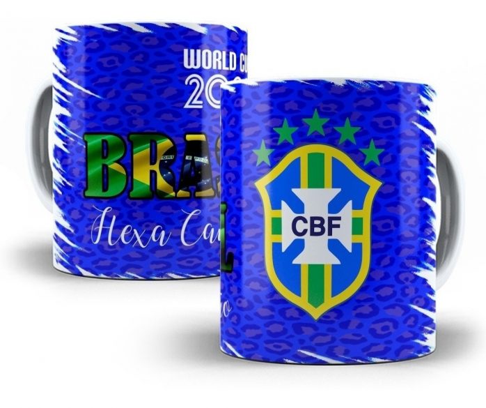 Estampas Caneca Da Copa 2022 Sublimação Corel E Photoshop