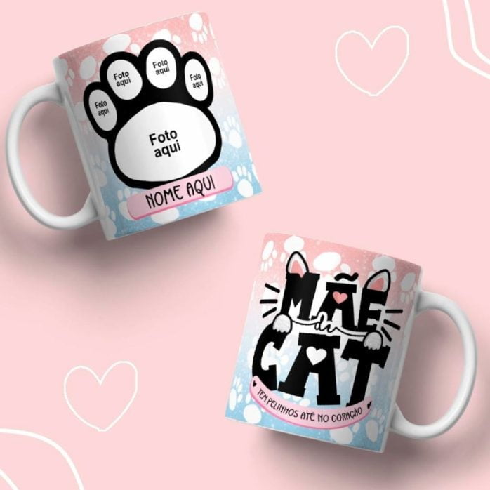 Estampas Caneca Dia Das Mães 10 Artes Png Sublimação