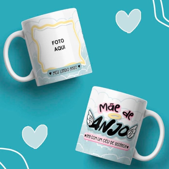 Estampas Caneca Dia Das Mães 10 Artes Png Sublimação