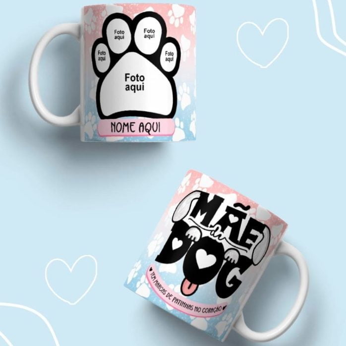 Estampas Caneca Dia Das Mães 10 Artes Png Sublimação