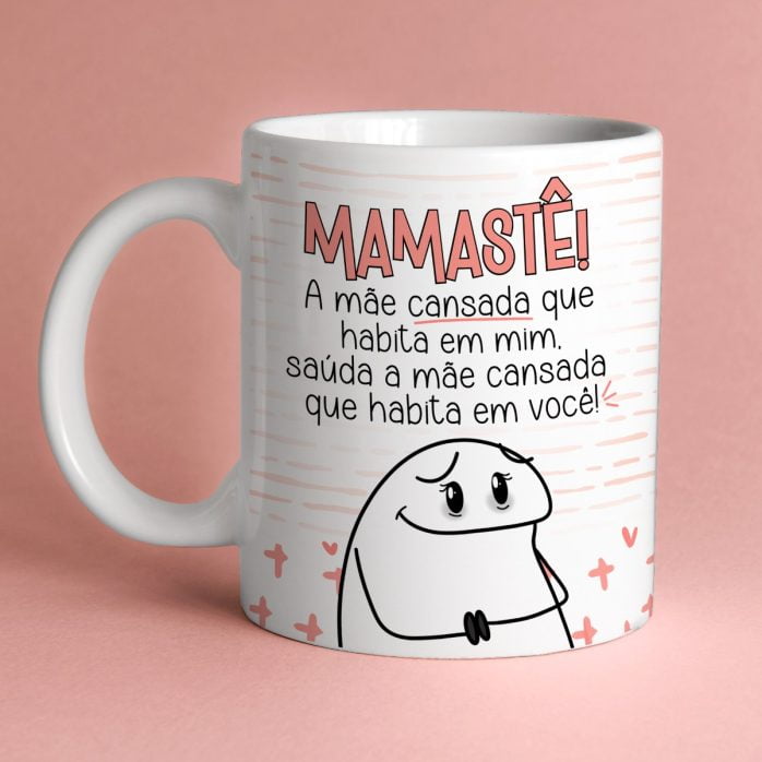Estampas Caneca Dia Das Mães Flork Autista Pet Avó Dinda