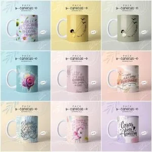 Estampas Caneca Dia Das Mulheres Força Feminina Em Jpg