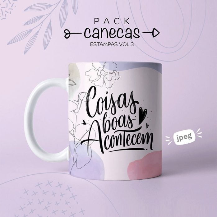 Estampas Caneca Dia Das Mulheres Força Feminina Em Jpg