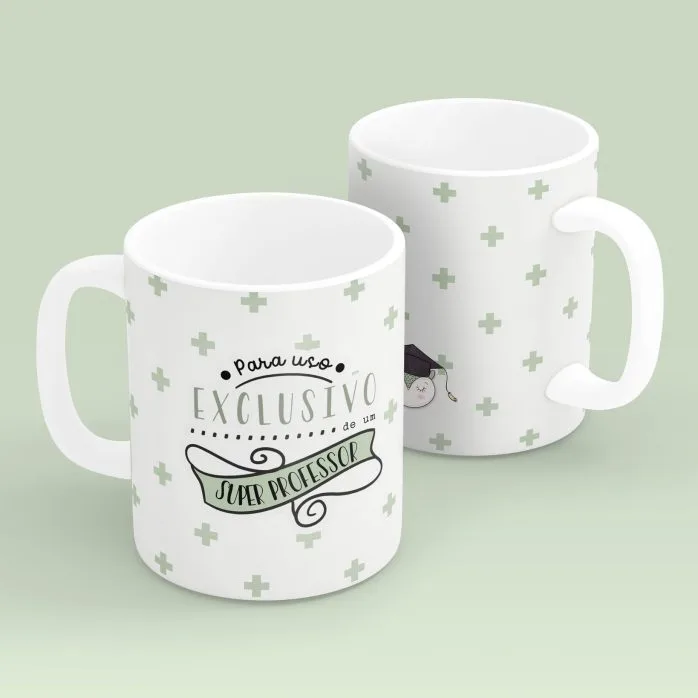 Estampas Caneca Dia dos Professores Coruja Frases Fofas Png