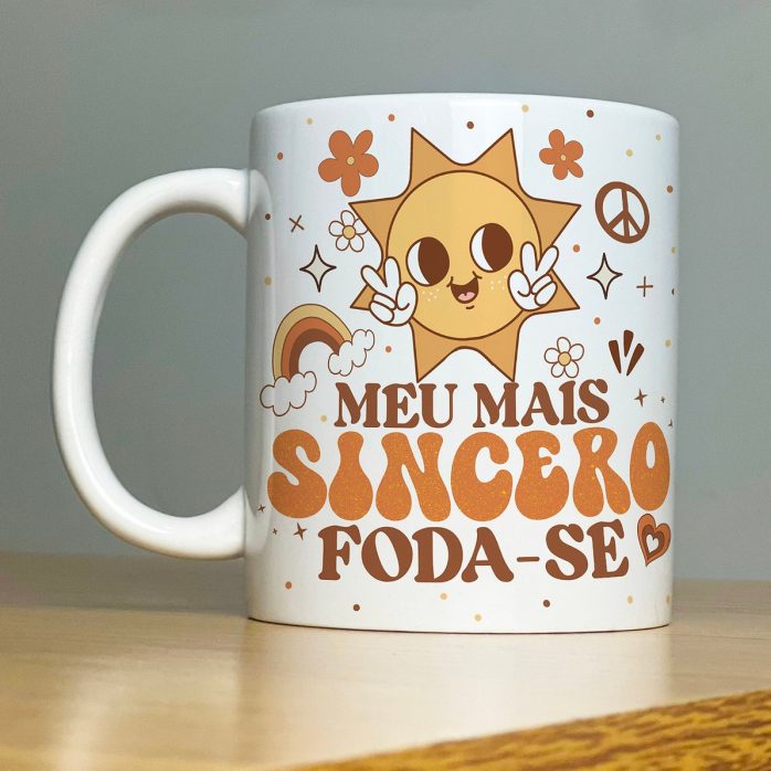 Estampas Caneca Vibes Vol. 2 Frases Engraçadas Alfinetadas