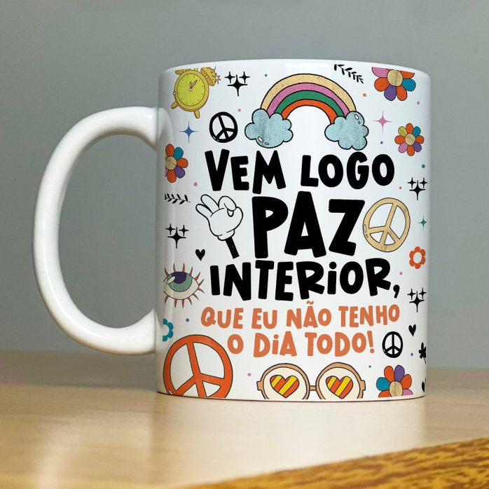 Estampas Caneca Vibes Vol. 2 Frases Engraçadas Alfinetadas