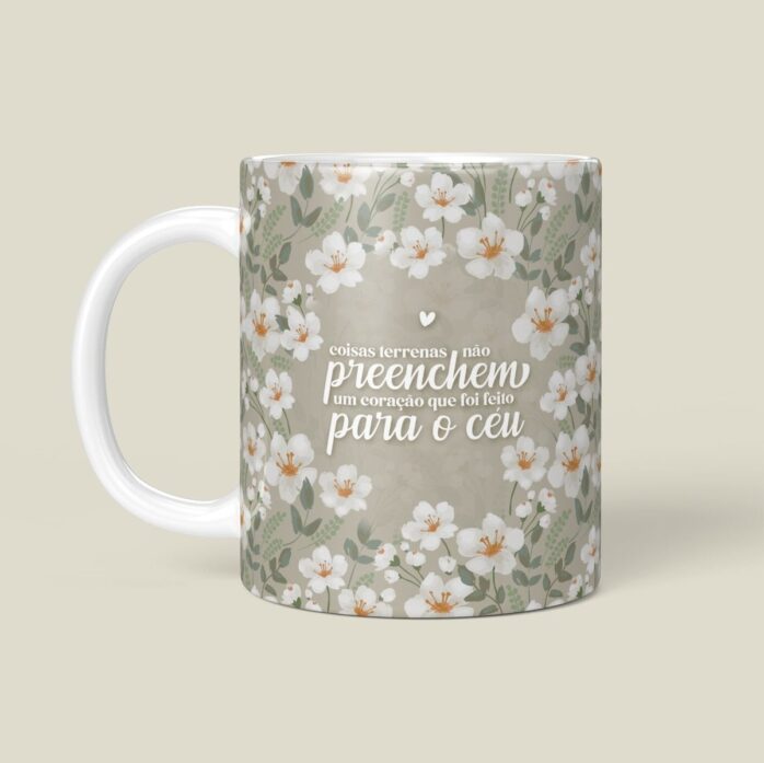 Estampas Canecas Cristã