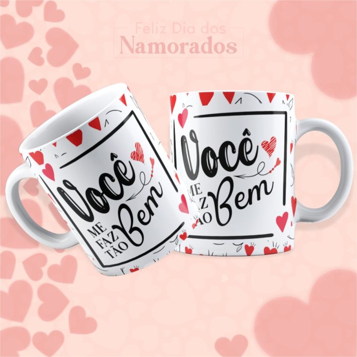 Estampas Canecas Dia Dos Namorados 2023 Editável Corel Draw
