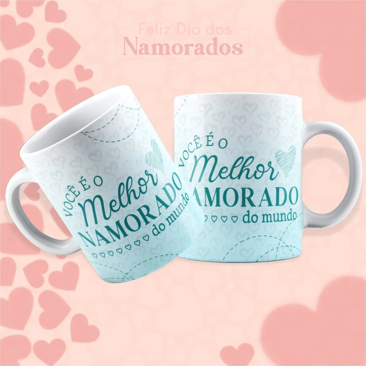 Estampas Canecas Dia Dos Namorados 2023 Editável Corel Draw