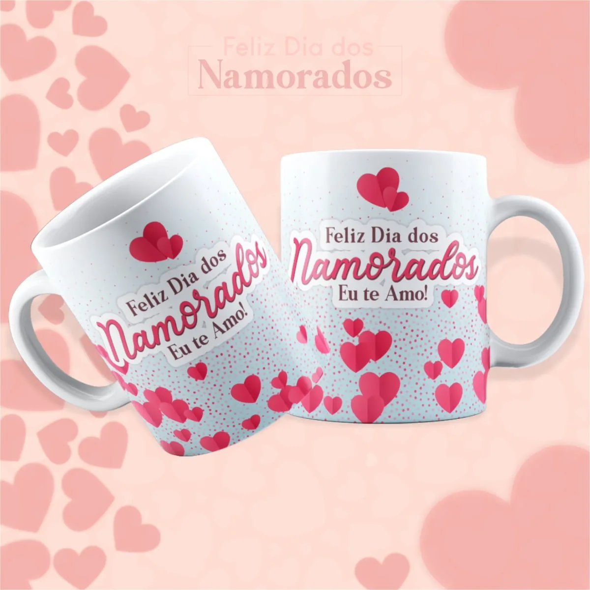 Estampas Canecas Dia Dos Namorados 2023 Editável Corel Draw