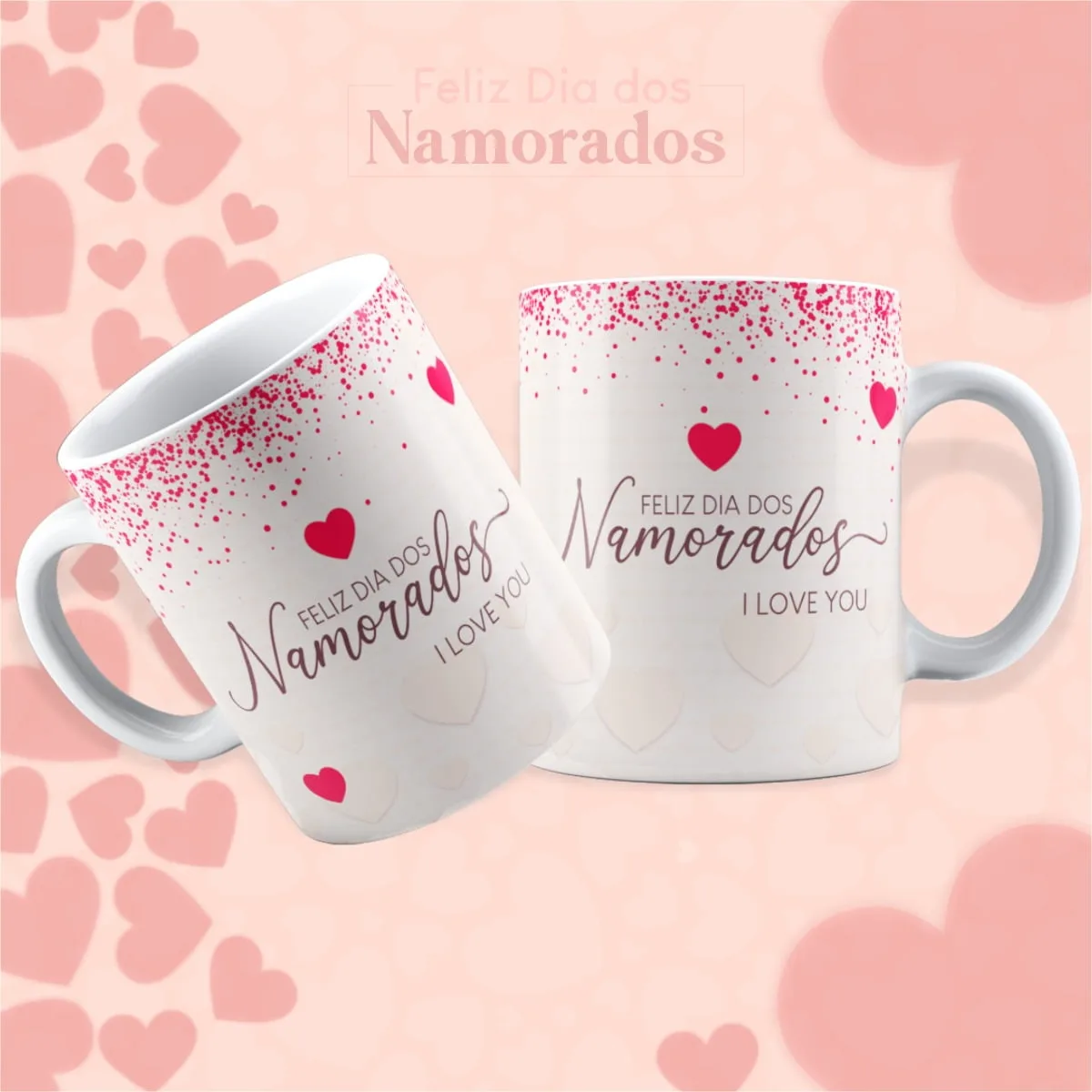 Estampas Canecas Dia Dos Namorados 2023 Editável Corel Draw
