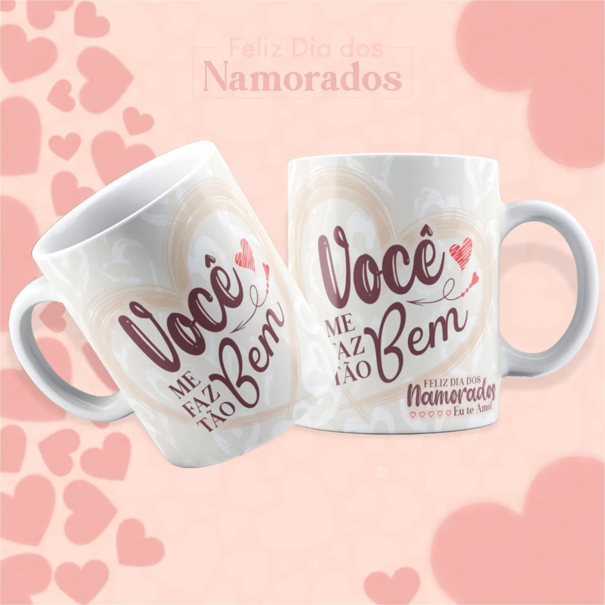 Estampas Canecas Dia Dos Namorados 2023 Editável Corel Draw