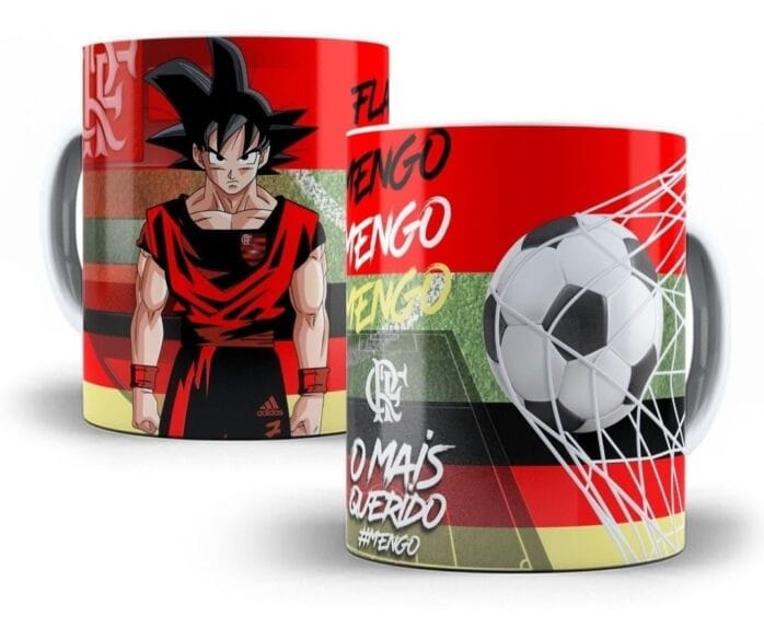 Estampas Sublimação Goku Dragon Ball Futebol Brasileirão