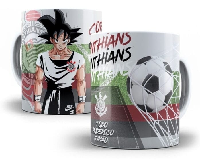 Estampas Sublimação Goku Dragon Ball Futebol Brasileirão