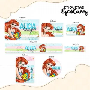 Etiqueta Escolar Ariel 16 Etiqueta Escolar Ariel
