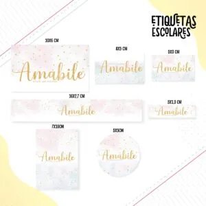 Etiqueta Escolar Estrelas 26 Etiqueta Escolar Estrelas