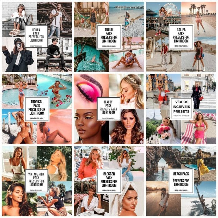 Feed Perfeito Livia Brasil Presets Lightroom Influenciadora