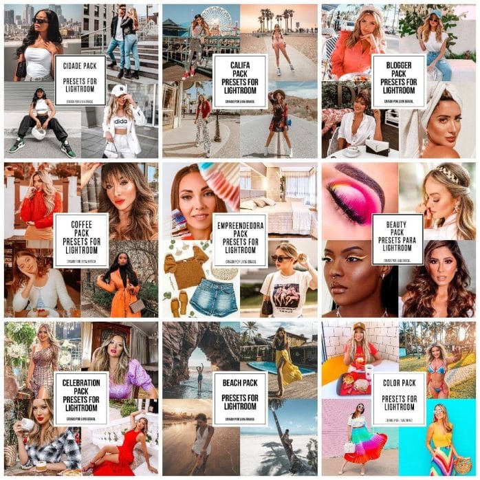 Feed Perfeito Livia Brasil Presets Lightroom Influenciadora