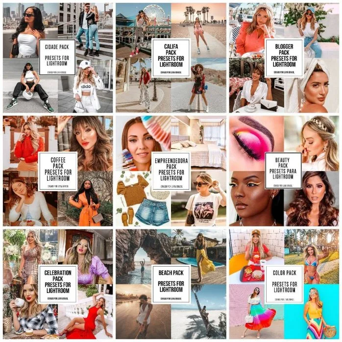 Feed Perfeito Livia Brasil Presets Lightroom Influenciadora