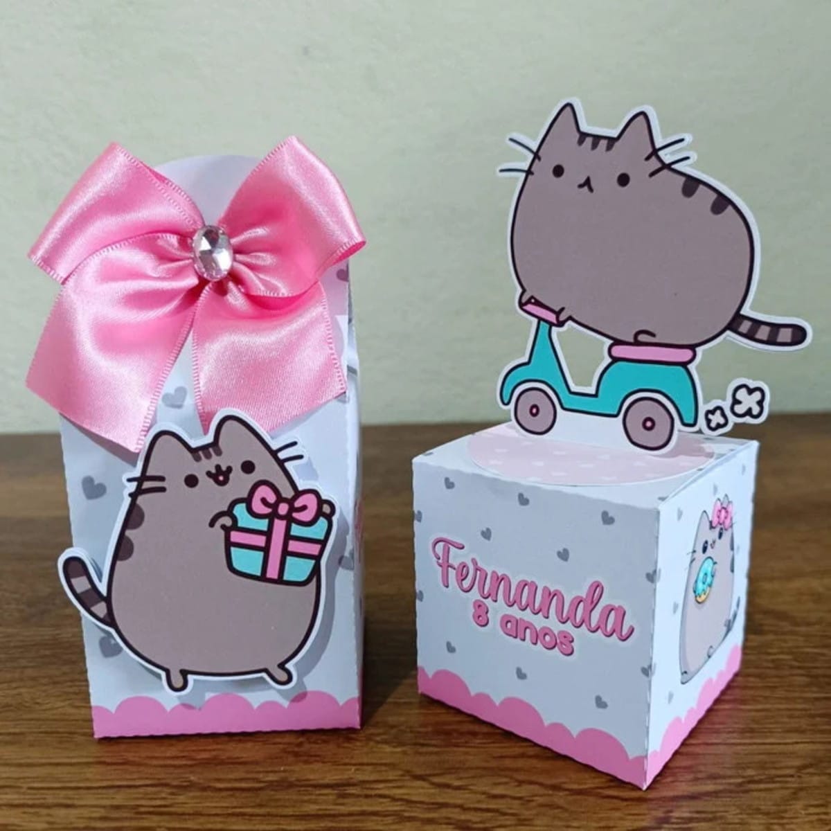 Kit Digital Festa Cat Pusheen para Studio 3 Kit Digital Festa Cat Pusheen para Studio - Imagem 3